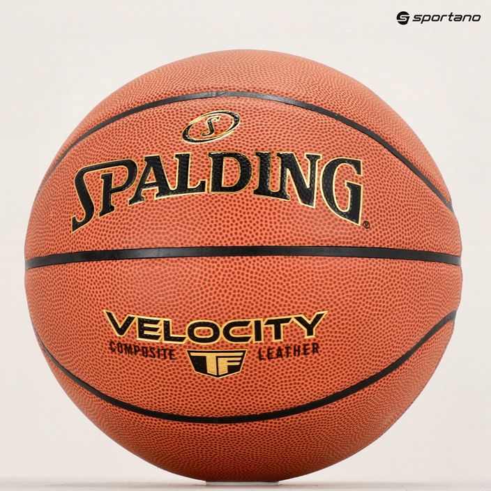 Míč Spalding Velocity Orange velikost 7 5