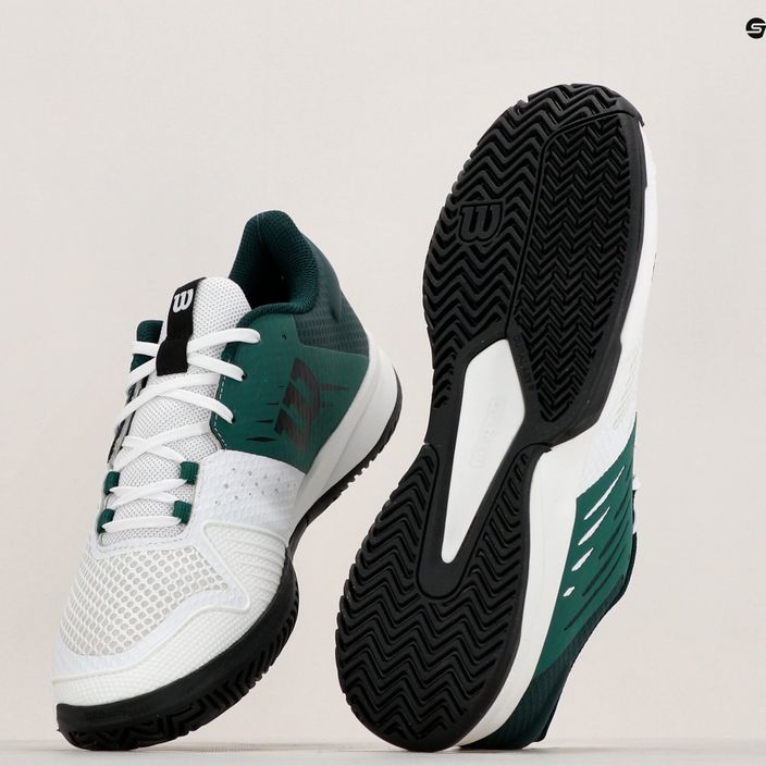 Pánské tenisové boty Wilson Kaos Devo 2.0 white/evergreen 8