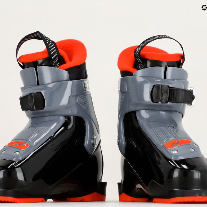 Dětské lyžařské boty Nordica Speedmachine J1 black/anthracite/red 12