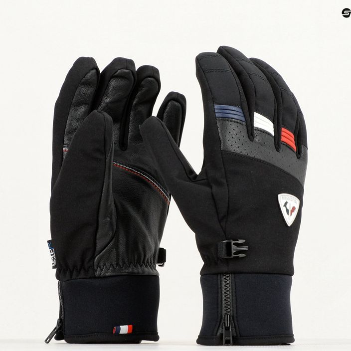 Pánské lyžařské rukavice Rossignol Strato Impr black 7