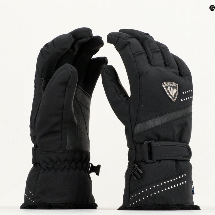 Dámské lyžařské rukavice Rossignol Nova Impr G black 8