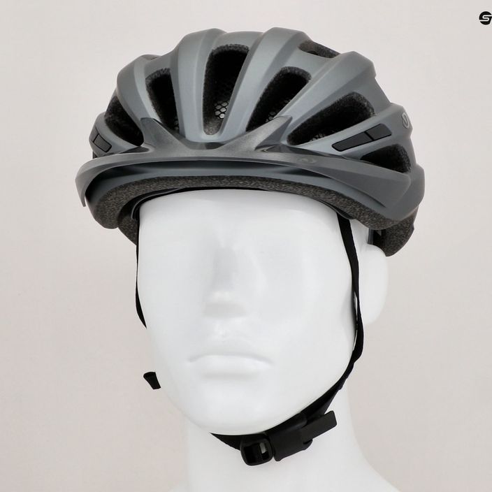 Cyklistická helma Giro Register matte titanium 10