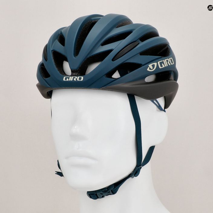 Cyklistická helma Giro Syntax matte harbor blue 10