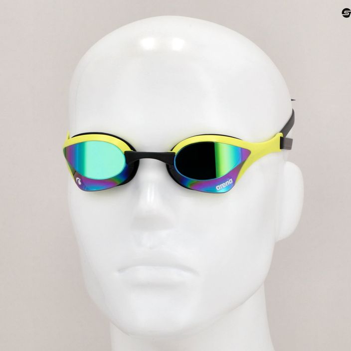 Plavecké brýle Arena Cobra Ultra Swipe Mirror emerald/cyber lime 8