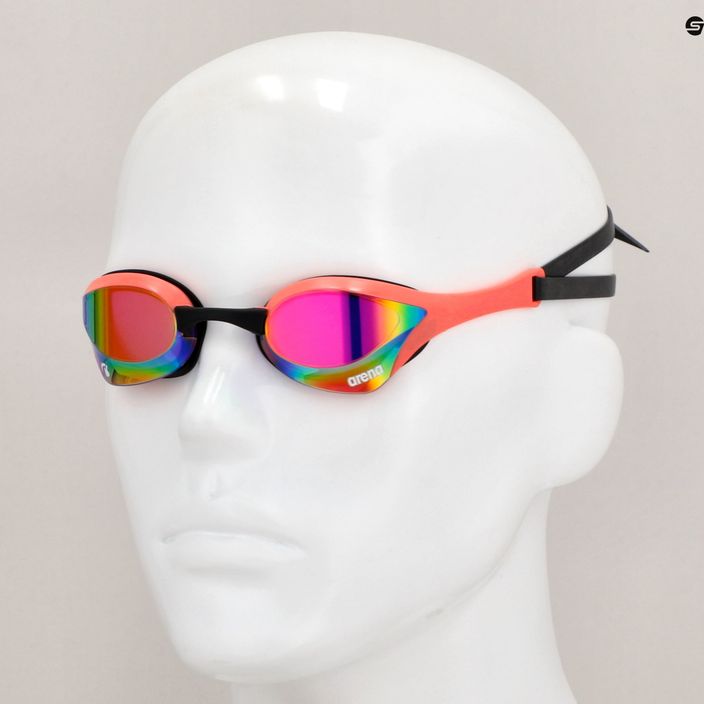 Arena plavecké brýle Cobra Ultra Swipe Mirror fialové/korálové 10