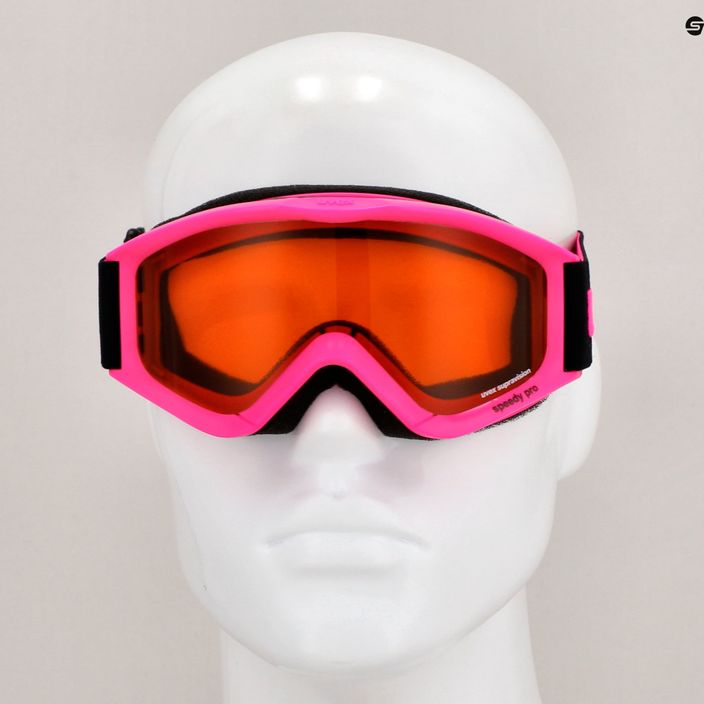 Lyžařské brýle UVEX Speedy Pro růžové 55/3/819/90 7