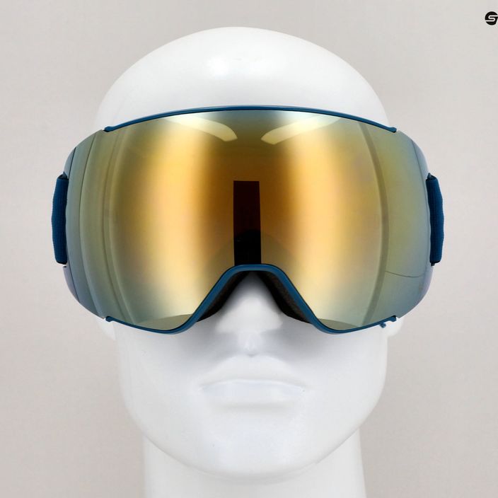 Lyžařské brýle HEAD Magnify 5K gold/petrol/orange 7