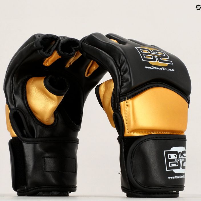 Grapplingové rukavice pro MMA DIVISION B-2 černé DIV-MMA04 6