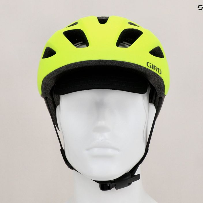 Cyklistická helma Giro Cormick Integrated MIPS matte highlight yellow black 8