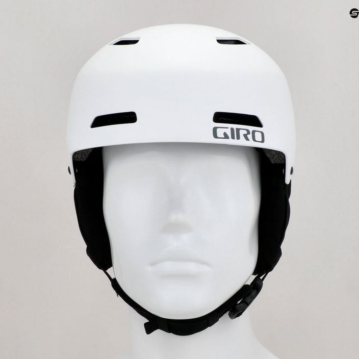 Lyžařská helma Giro Ledge FS matte white 8