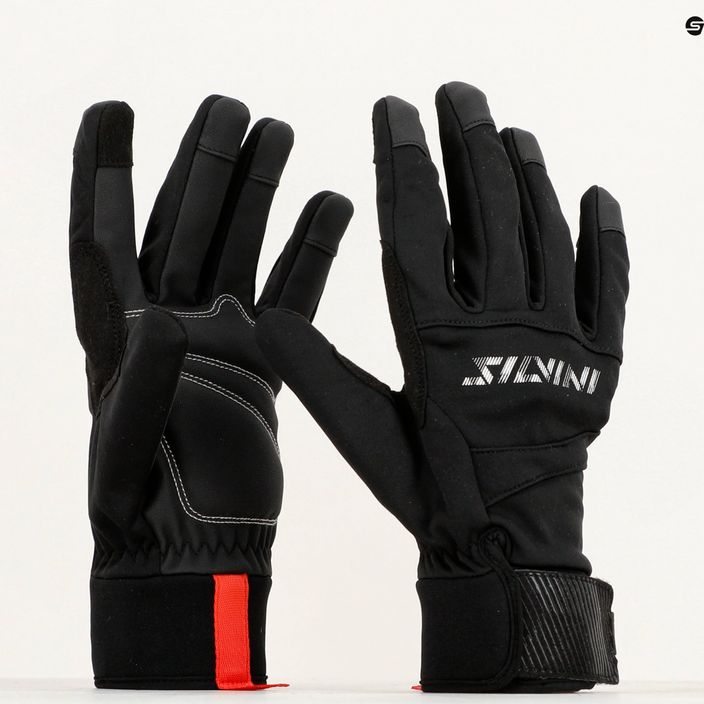 Silvini Fusaro cyklistické rukavice černé 3215-UA745/0800/M 9