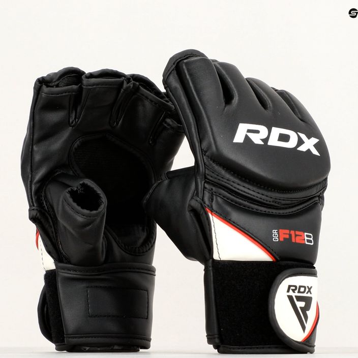 RDX New Model grapplingové rukavice černé GGR-F12B 12
