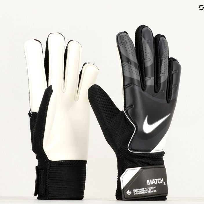Dětské brankářské rukavice Nike Match black/dark grey/white 6
