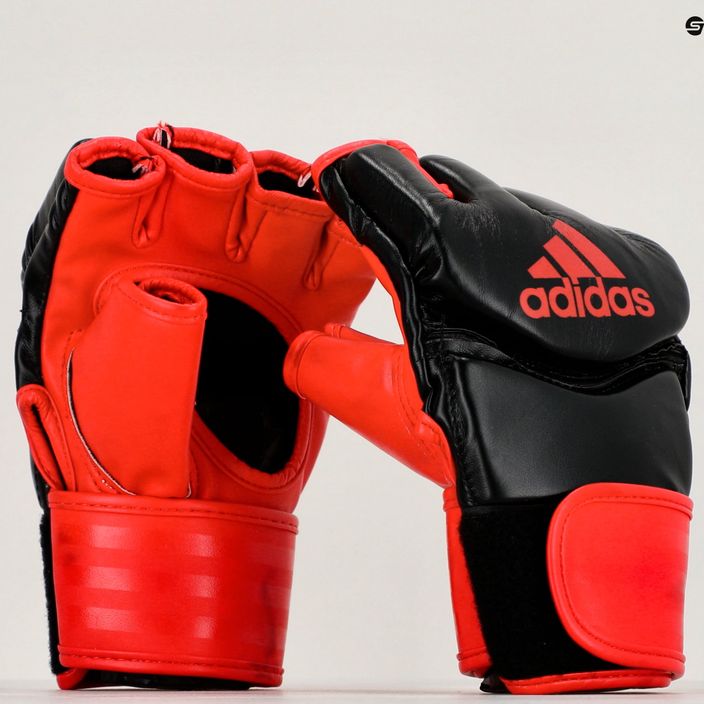 Grapplingové rukavice adidas Training červené ADICSG07 7