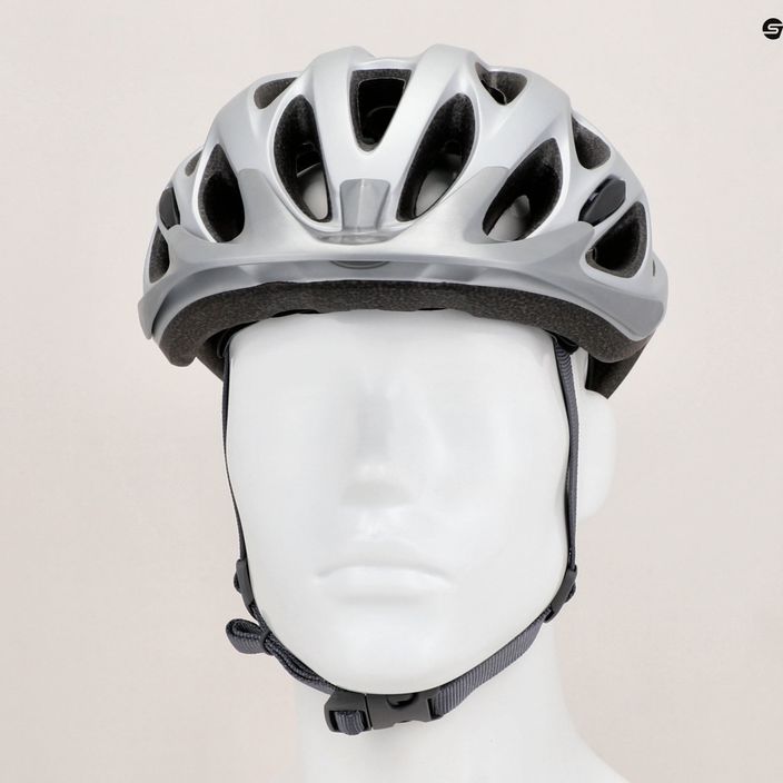 Cyklistická helma Bell Tracker matte silver 12