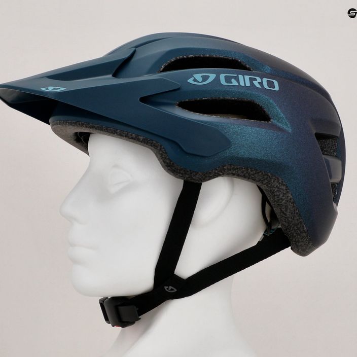Dámská cyklistická helma Giro Fixture II W matte ano harbor blue fade 8