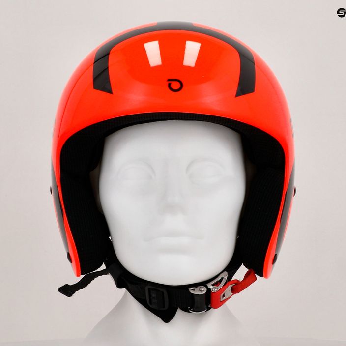 Dětská lyžařská helma Briko Vulcano FIS 6.8 JR shiny orange/black 8