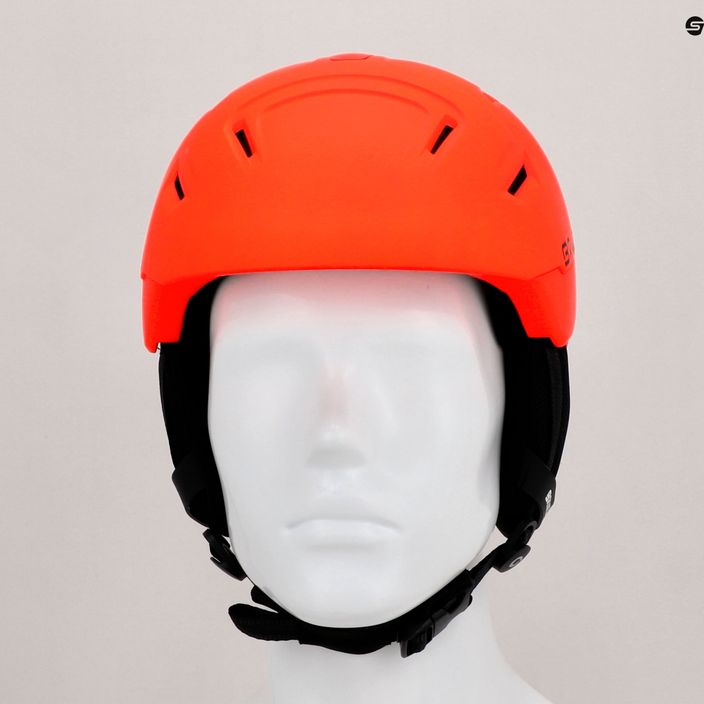 Lyžařská helma Briko Storm X matt orange/black 8