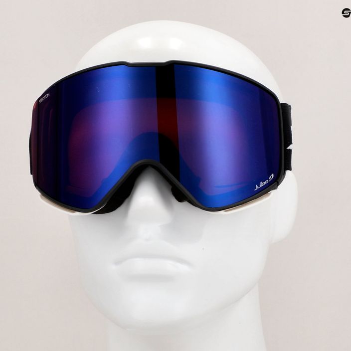 Lyžařské brýle  Julbo Quickshift SP black/red/flash blue 6