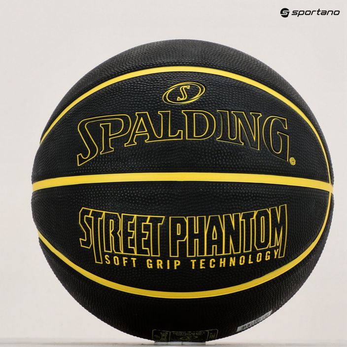 Spalding Phantom basketbal černo-žlutý 84386Z 5