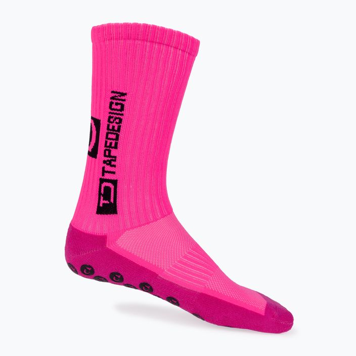 Tapedesign protiskluzové fotbalové ponožky růžové TAPEDESIGNNEONRICH 3