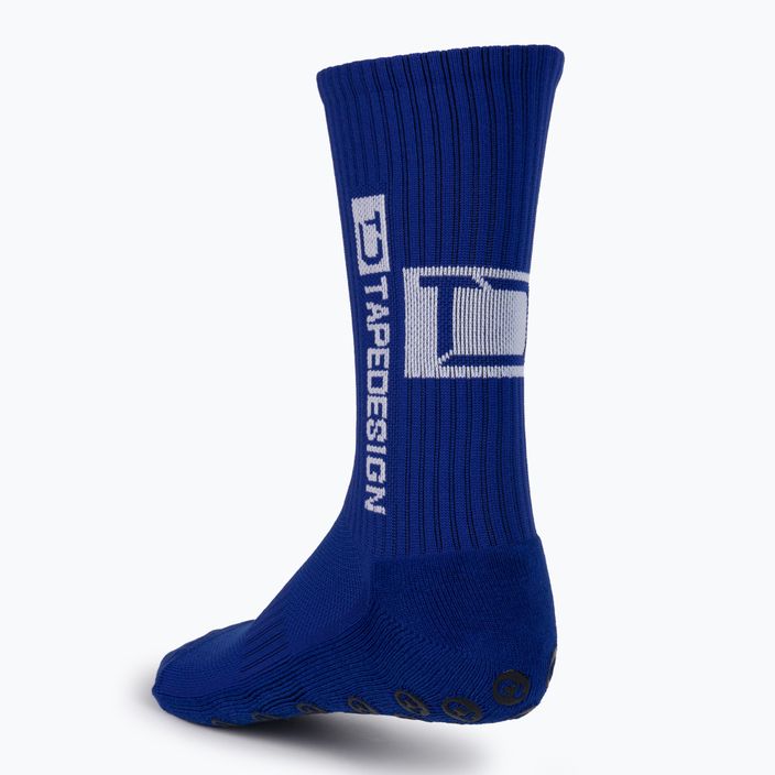 Fotbalové ponožky Tapedesign protiskluzové modré TAPEDESIGNNAVY 3