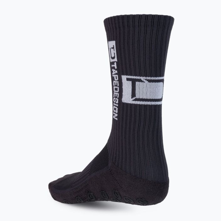 Fotbalové ponožky Tapedesign protiskluzové šedé TAPEDESIGNCOME šedé 2