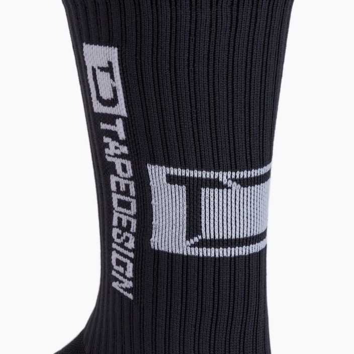 Fotbalové ponožky Tapedesign protiskluzové šedé TAPEDESIGNCOME šedé 5