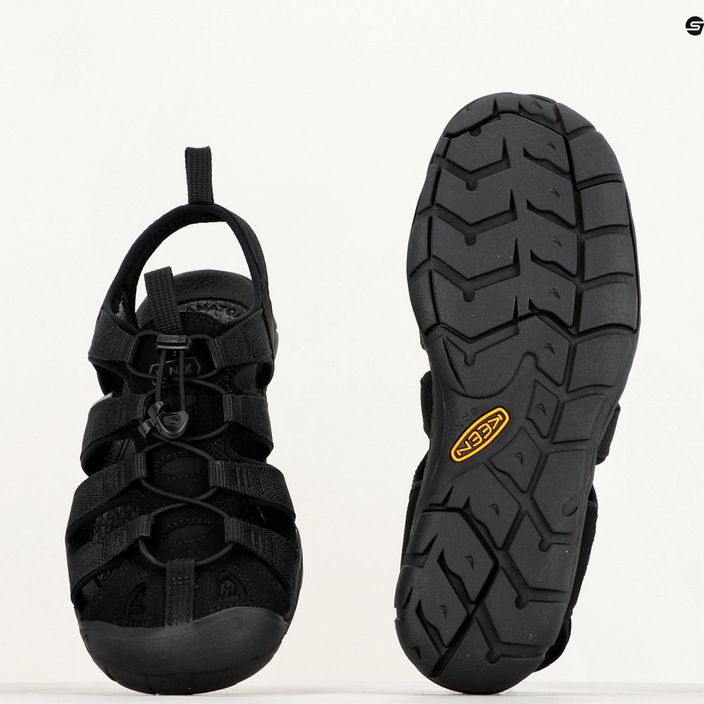 Pánské trekové sandály KEEN Clearwater CNX triple black 16