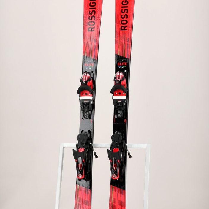 Rossignol Hero Elite MT TI CAM K sjezdové lyže + vázání SPX12 černá/červená 8