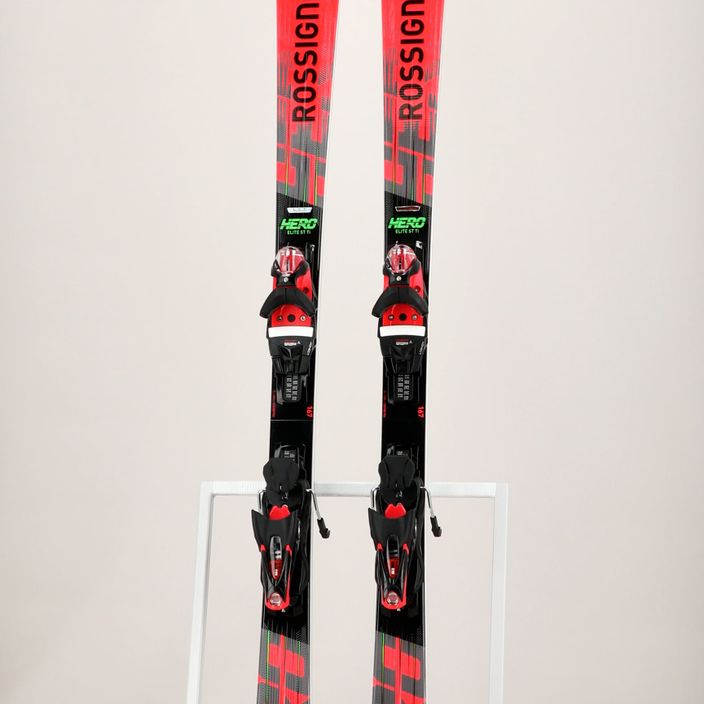 Rossignol Hero Elite ST TI K sjezdové lyže + vázání SPX14 černá/červená 8