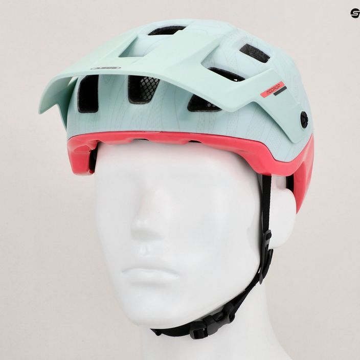Cyklistická helma Abus  MoDrop iced mint 14
