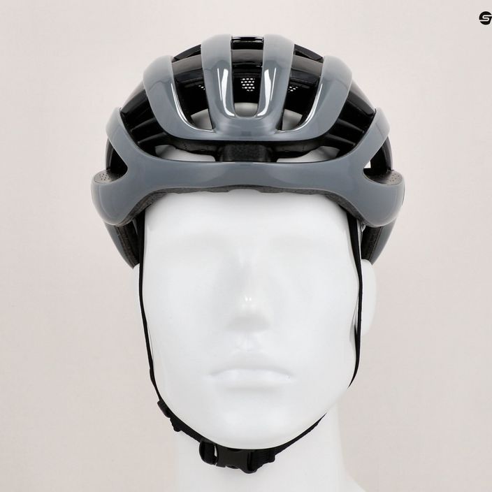 Cyklistická helma ABUS AirBreaker race grey 11