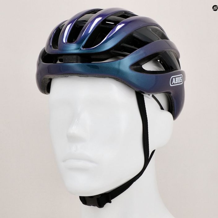 Cyklistická helma ABUS AirBreaker flip flop fialová 9