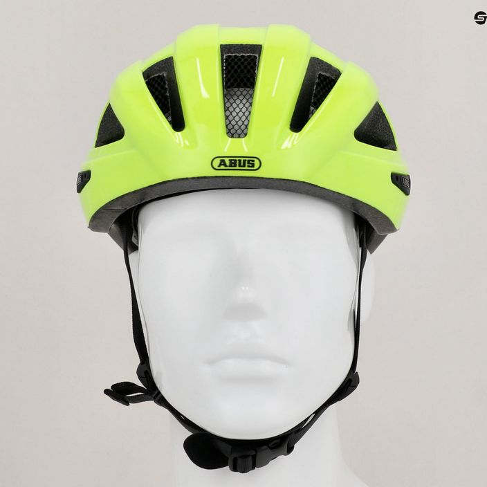 Cyklistická helma Abus  Macator signal yellow 8
