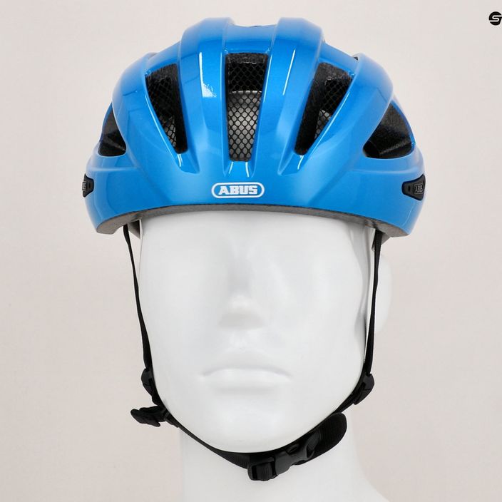 Cyklistická helma Abus  Macator steel blue 8