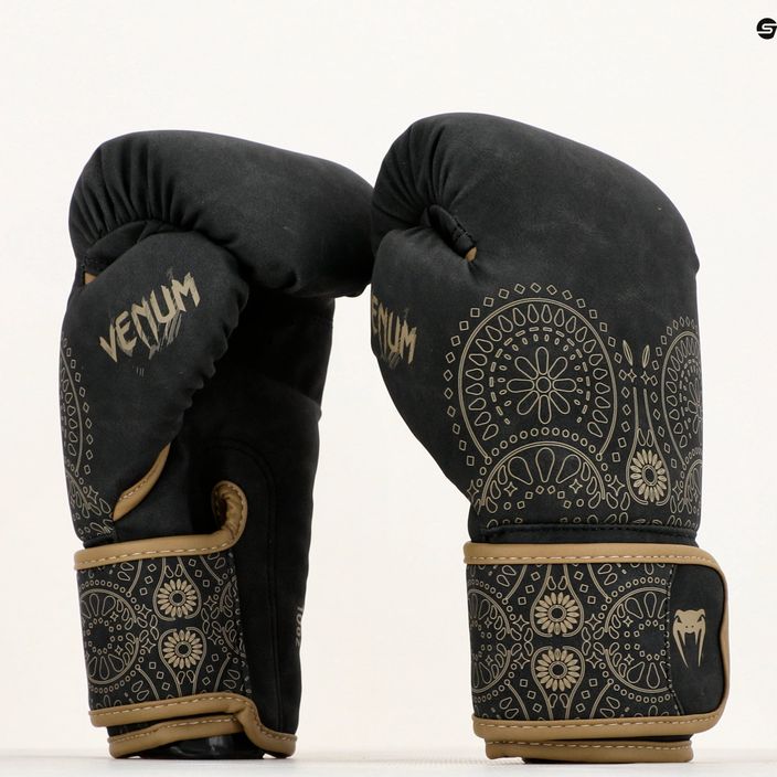 Pánské boxerské rukavice Venum Santa Muerte Dark Side Boxing 9