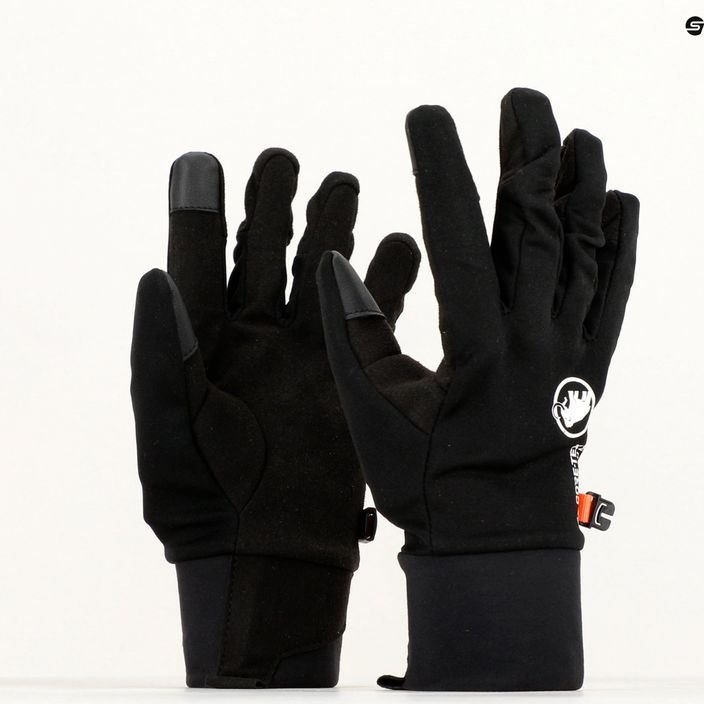 Trekové rukavice Mammut Astro černé 1190-00380-0001-1100 7