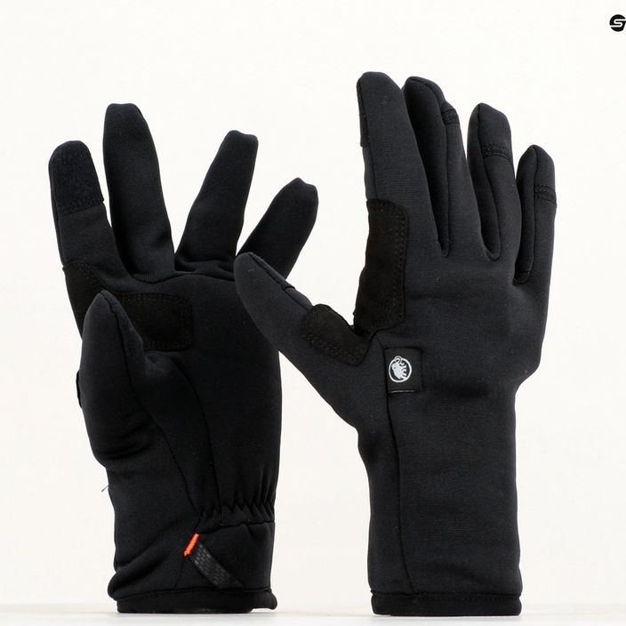 Trekingové rukavice Mammut Fleece Pro černé 8