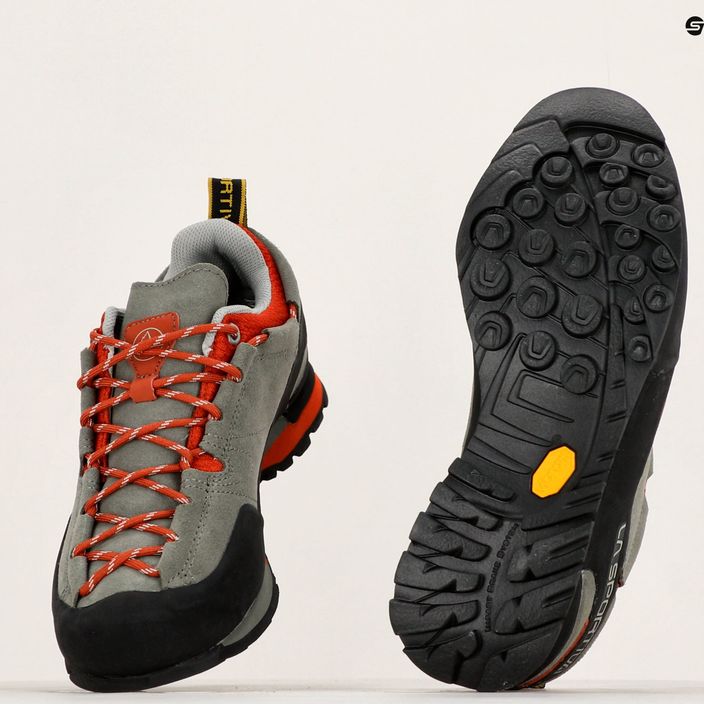 Pánské nástupové boty  La Sportiva Boulder X clay/saffron 10