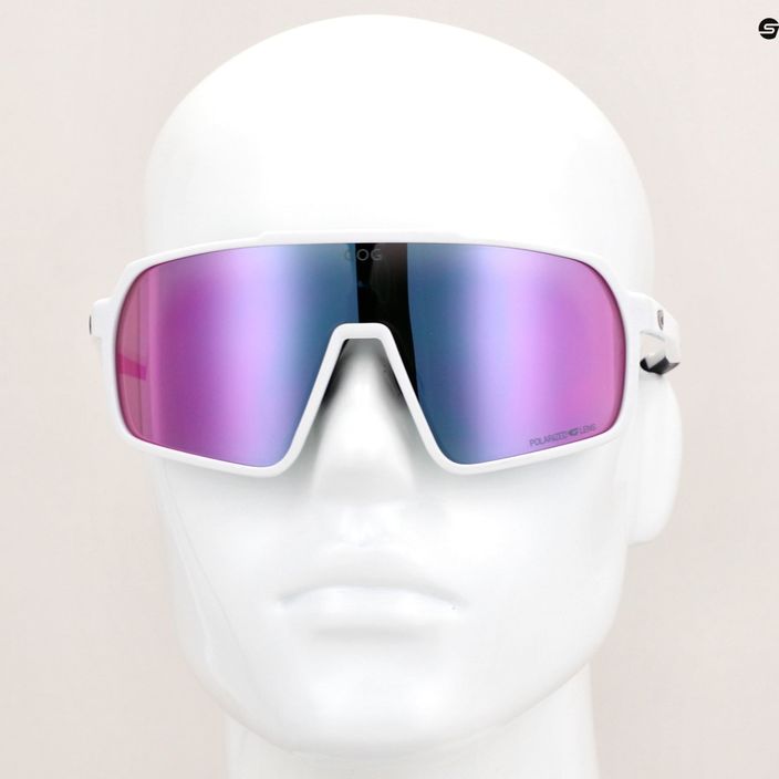 Sluneční brýle  GOG Okeanos matt white/black/polychromatic purple-green 10