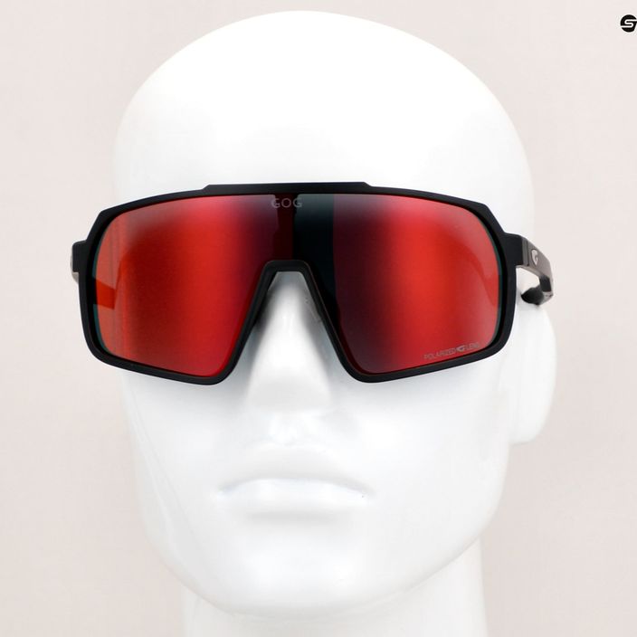 Sluneční brýle  GOG Okeanos matt black/polychromatic red 10