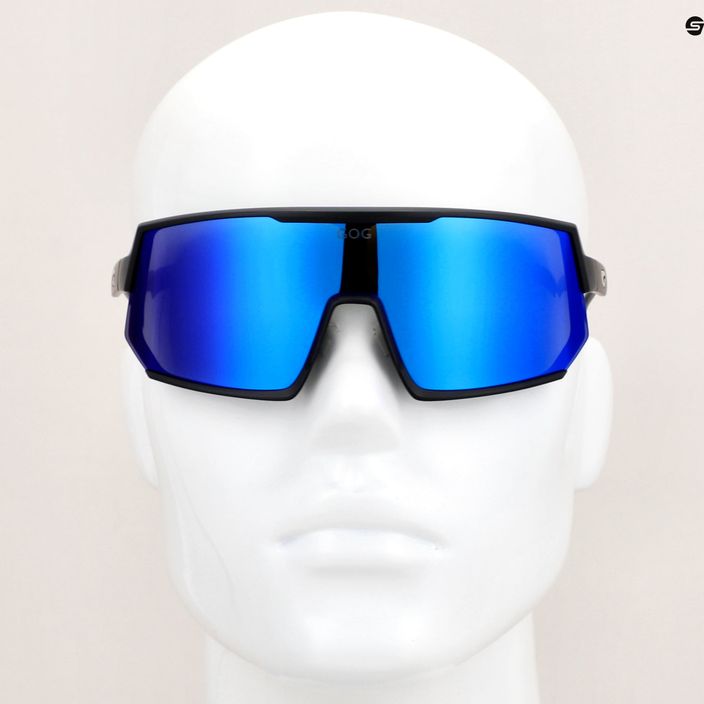 Sluneční brýle  GOG Zeus matt black/polychromatic white-blue 10