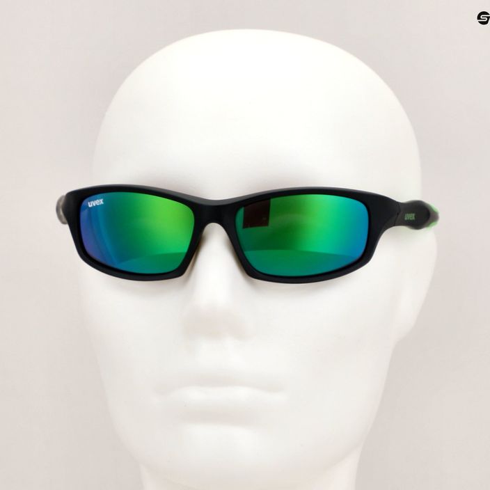 Dětské sluneční brýle UVEX Sportstyle 507 green mirror 12