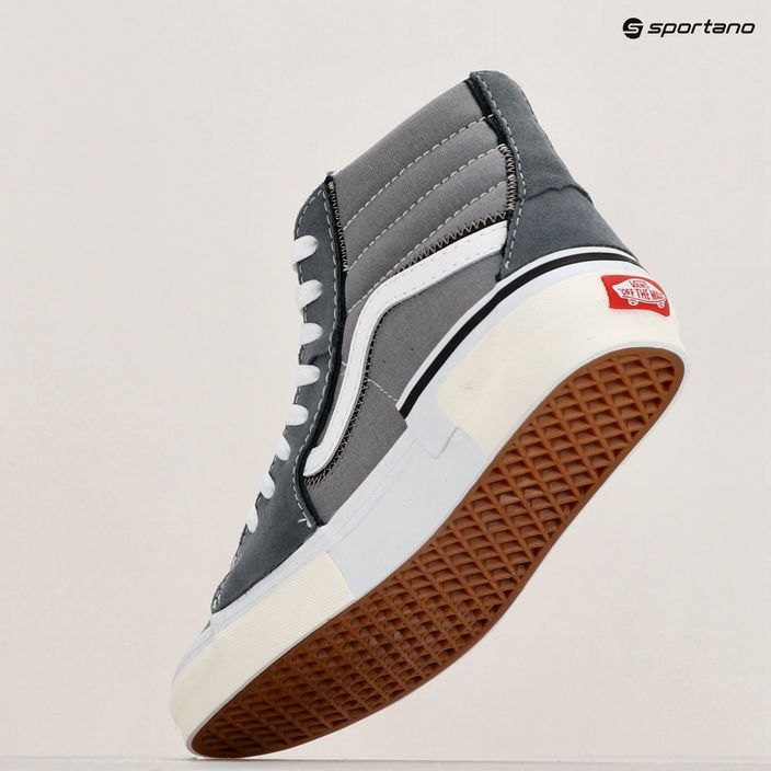 Boty Vans SK8-Hi Reconstruct grey 10