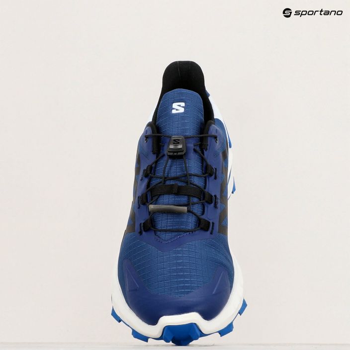Pánské běžecké boty  Salomon Supercross 4 blue print/black/lapis 9