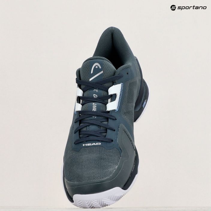 Pánské  tenisové boty  HEAD Sprint Pro 3.5 Clay dark grey/blue 10