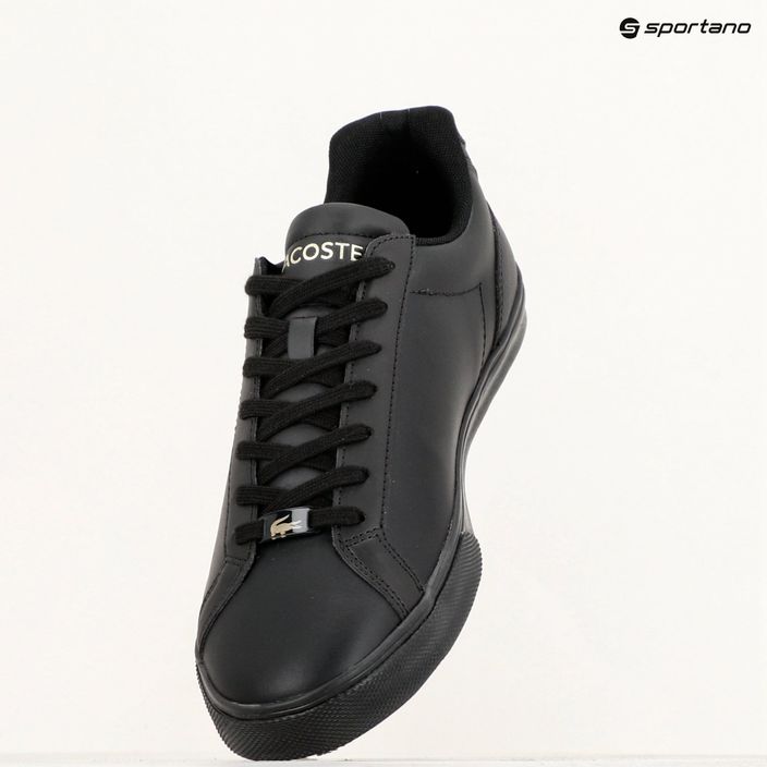 Pánské boty Lacoste 45CMA0052 black/black 15