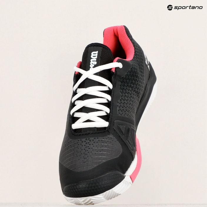 Dámské tenisové boty Wilson Rush Pro 4.0 Clay black/hot pink/white 16