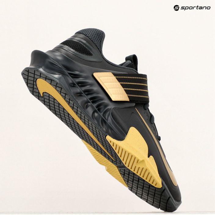 Vzpěračské boty Nike Savaleos black/met gold anthracite infinite gold 9